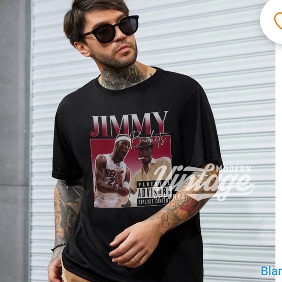 Jimmy Buckets Classic 90’s graphic Tee EUC Large - Picture 8 of 9